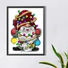 Diamond Painting-Round AB Drill Christmas Gnome(45*60CM)