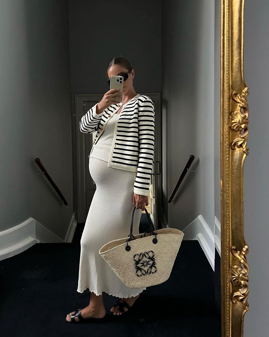 Ootddress Striped Knit 2 Piece-Set Shorts Women Fashion Zebra Printed Cardigan And High Waist Patchwork Shorts Sets Knitwear Outfits