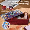Mandala DIY Diamant Kunst Holz Aufbewahrungsbox Diamond Painting Aufbewahrungsbox