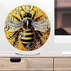 (US Local)Acrylic Special Shape Bee 5D Diamond Painting Clock Art Craft Kit