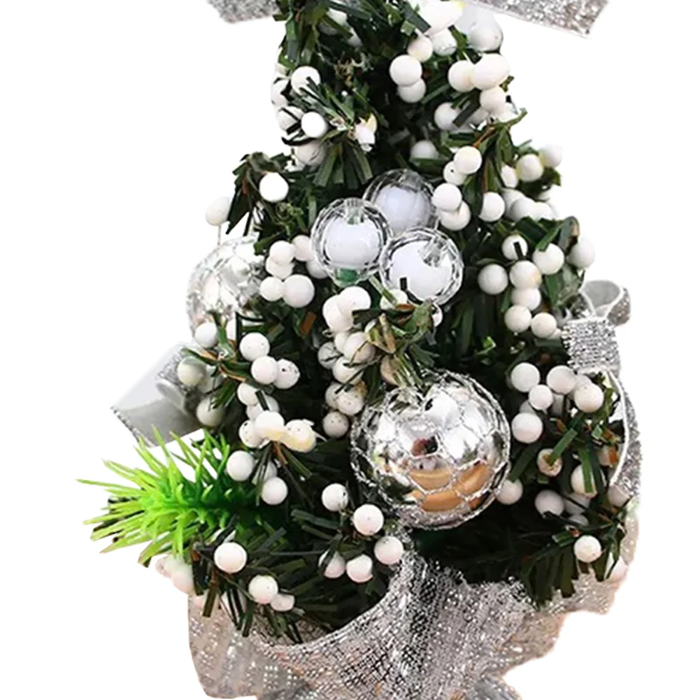 20cm Artificial Xmas Tree Great Gifts Tabletop Mini Tree Festival Party Supplies