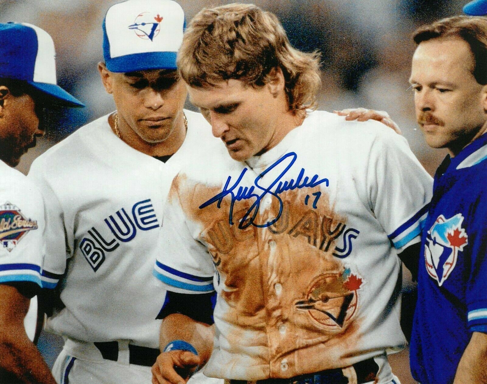 Kelly Gruber Autographed Signed 8x10 Photo Poster painting ( Blue Jays ) REPRINT