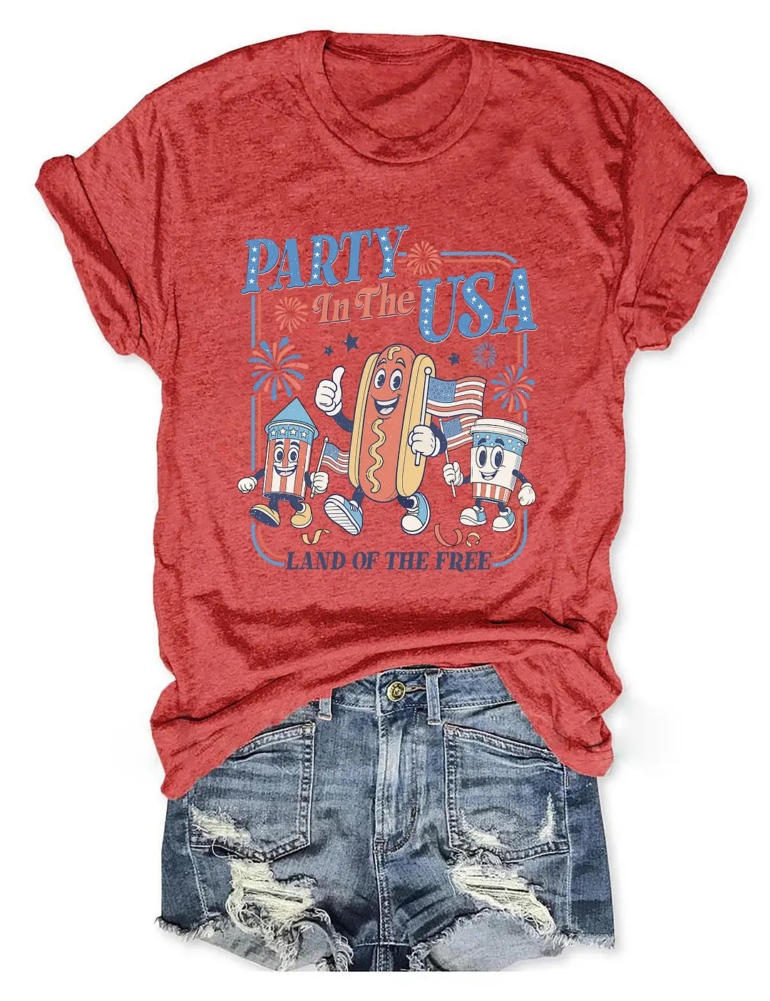 Retro Party In The Usa T-shirt