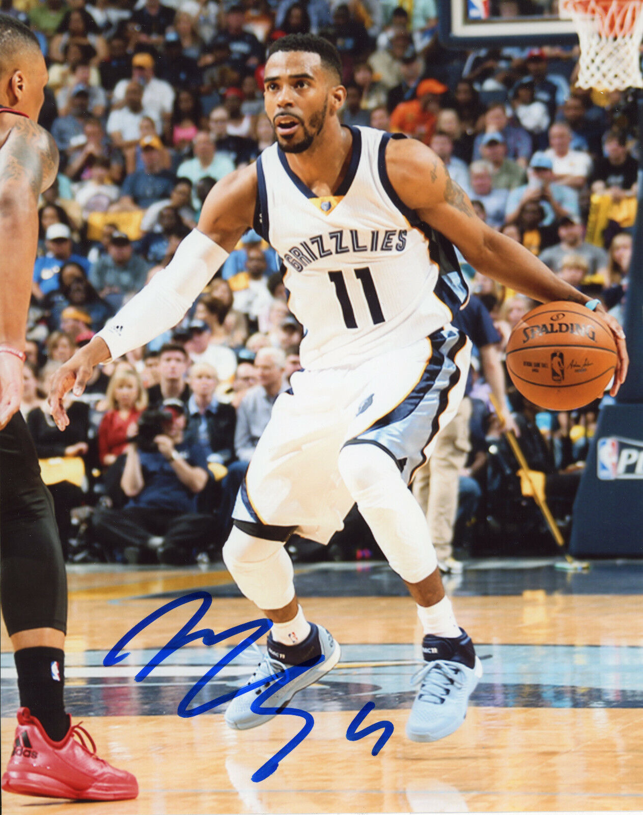 Mike Conley Autographed 8x10 Memphis Grizzlies#S1431