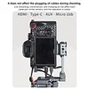 SLR Camera Tripod Pan hHead L Plate Vertical Shooting Clamp Universal Quick Release Plate Side Mount Bracket Horizontal And Vertical Screen Bracket