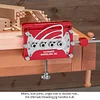 New round wood pin punching locator, woodworking custom center hole punch, puzzle tool