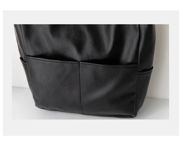 Soft Leather Crossbody Tote