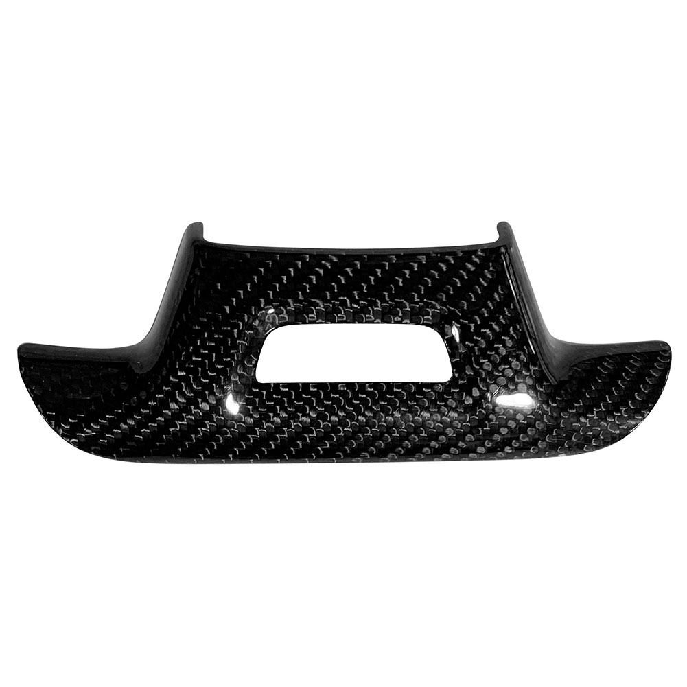 

Real Carbon Fiber Steering Wheel Trim Cover w/ Hole for Chevy Camaro 16-20, 501 Original