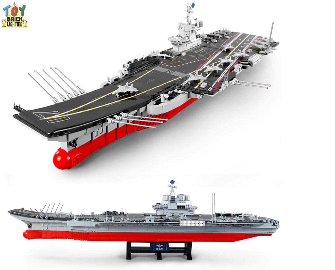 Aircraft Carrier MOC Brick Set