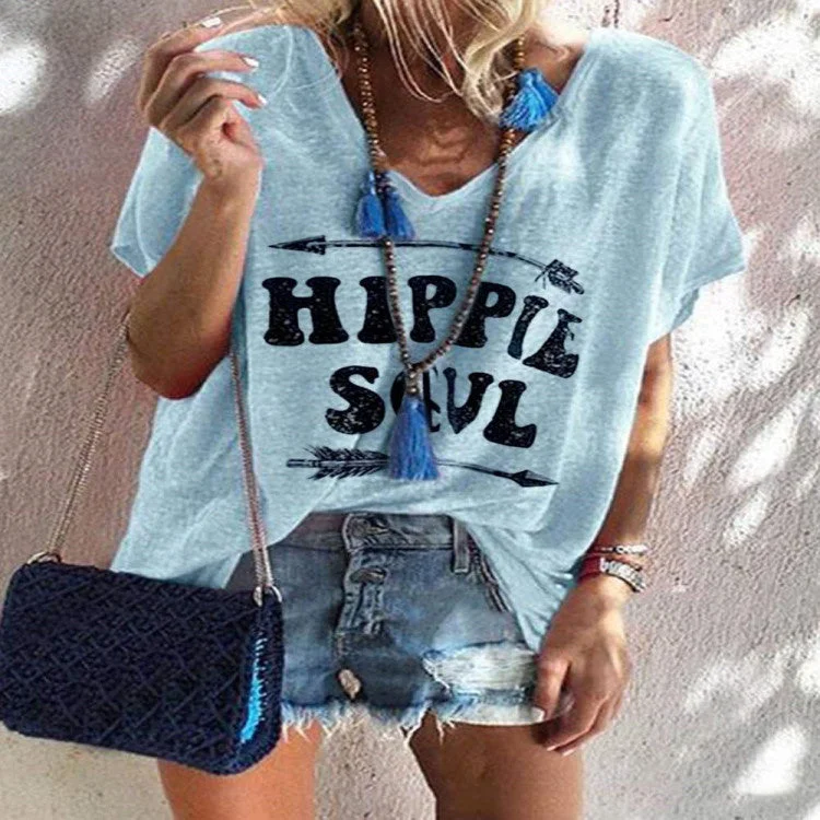 HIPPLE SOUL Printed T-shirt