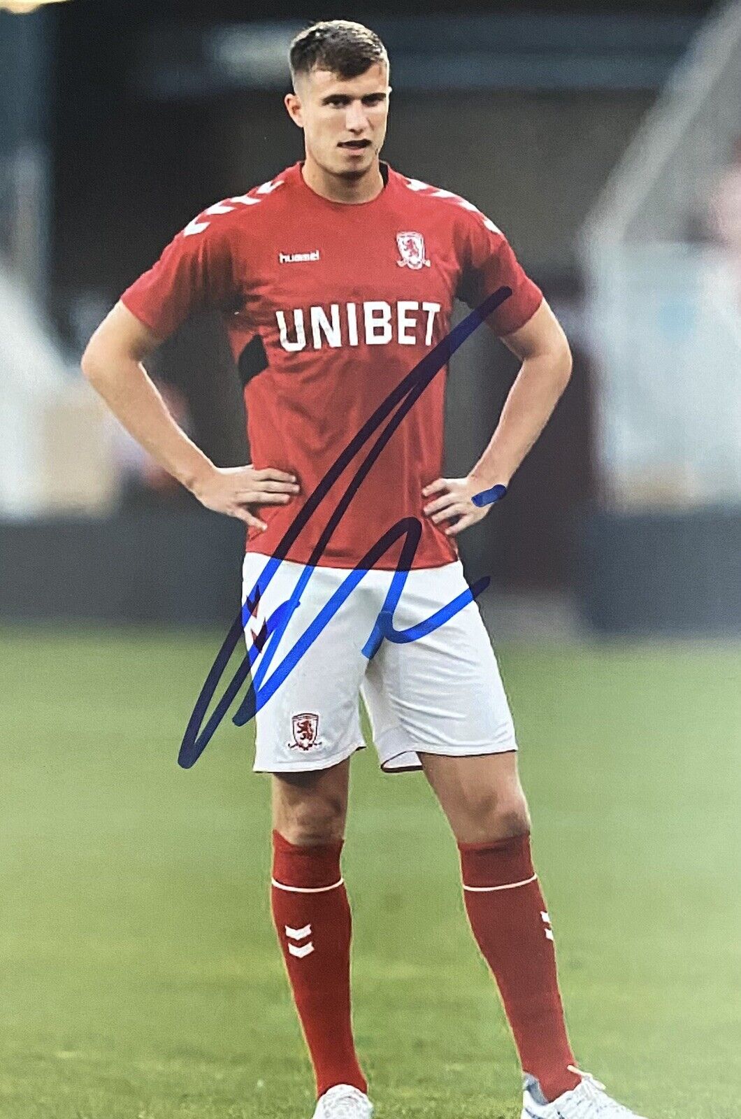 Paddy McNair Genuine Hand Signed Middlesbrough 6X4 Photo Poster painting 2