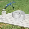 Fireproof Pipe Wrap Pipe Insulation Webbing w/ 2 Clamps for Stove Flue Protector