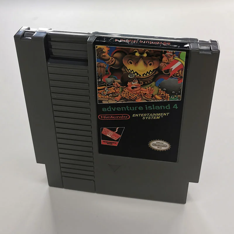 Adventure Island IV For Nintendo NES - 8 Bit Game Cartridge
