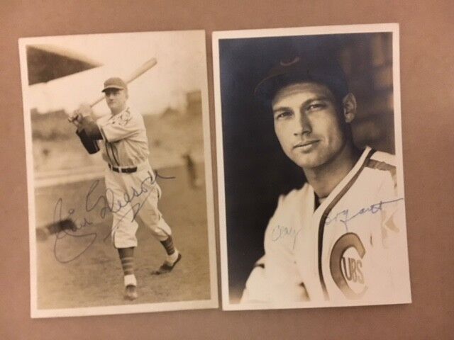 Clay Bryant Chicago Cubs Vintage Signed Original George Burke 4x6 Photo Poster painting COA