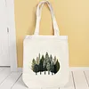 Cross Stitch Canvas Bag Making Kits with Hoop Frame Printed Embroidered Canvas Bags for Adults Handicraft Sewing Materials DIY Tote Handbag Needlepoint Kits 12.5x14.4in tapestrymarket