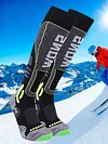 Winter Thermal Ski Socks Thicken Warm Hiking Socks Over-The-Knee Wool Socks