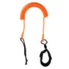 3 Meter/10 Feet Coiled Leash Stand Up Paddle Board Surfboard Leash Leg Rope