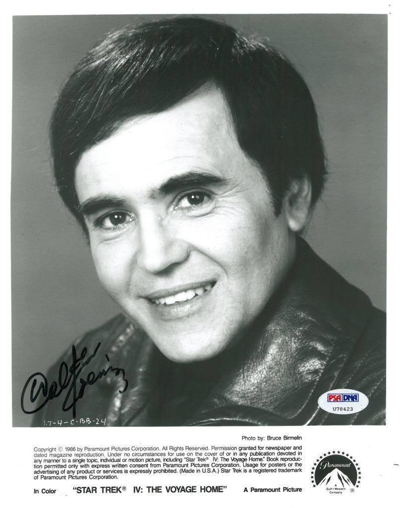 Walter Koenig Signed Star Trek Authentic Autographed 8x10 Photo Poster painting PSA/DNA #U78423