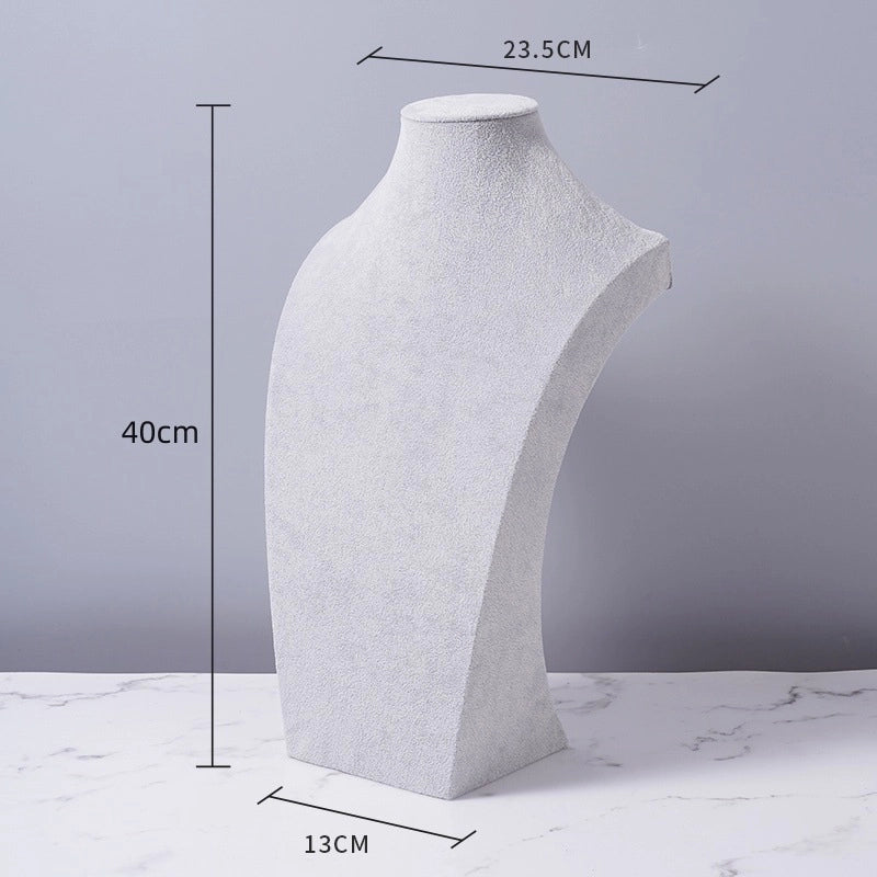 1 Piece Velvet Minimalist Solid Color Jewelry Display