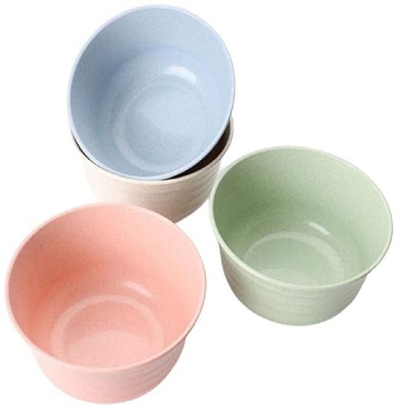 

4pcs Wheat Straw Noodle Bowl for Household Soup, 501 Original