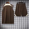 2024/2025 Corinthians pre-match training Brown Jersey+Shorts 1:1 Thai Quality