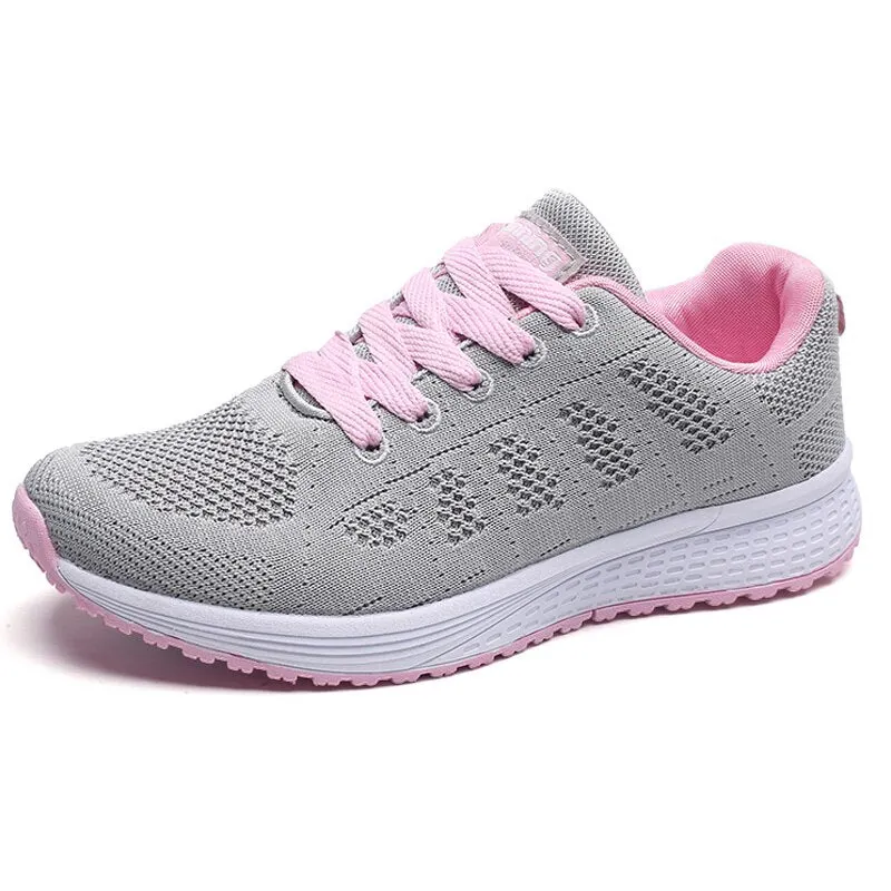 White Sport Shoes for Women New Women Breathable Sneakers Tennis Woman Shoes Outdoor Gym Large Size Sneaker Couple Running Shoes