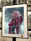 Rainy Zero Two Decorative Painting - DARLING in the FRANXX - Xingkong Studio