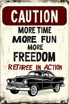 Funny Warning - Vintage Metal Signs(12*16Inch) - Warning