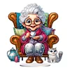 Acrylic Grandma Leisure Time - 5D DIY Craft Ornament