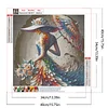 Diamond Painting -DIY Round Drill Elegant Girl(40x40cm)