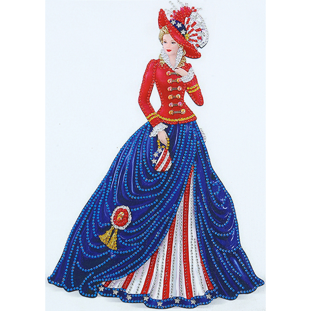 

Dress Lady - Special Shaped Diamond Painting - 30*40CM, 501 Original
