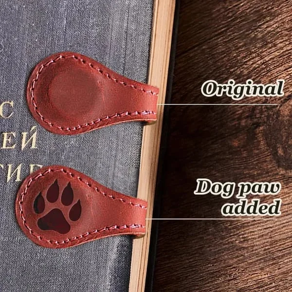 TimelessMark - LAST DAY SALE 75% OFF - Personalized Magnetic Leather Bookmark