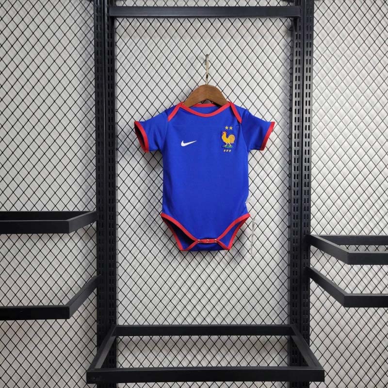 2024 Baby jersey France Home Football Shirt 1:1 Thai Quality