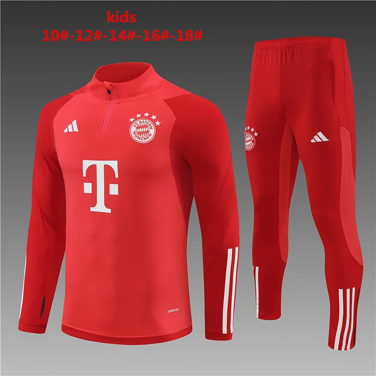 2025-26-New Season- Bayern Red-Children-Training Jersey