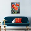 uk.everydayedeals Diamond Painting - Full Round - Red Flower