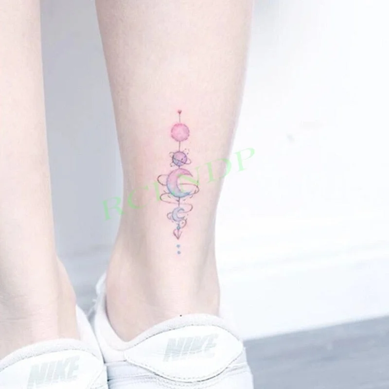 Waterproof Temporary Tattoo Sticker Cute yellow rabbit cartoonTatto Flash Tatoo Fake Tattoos for Kids Men Women