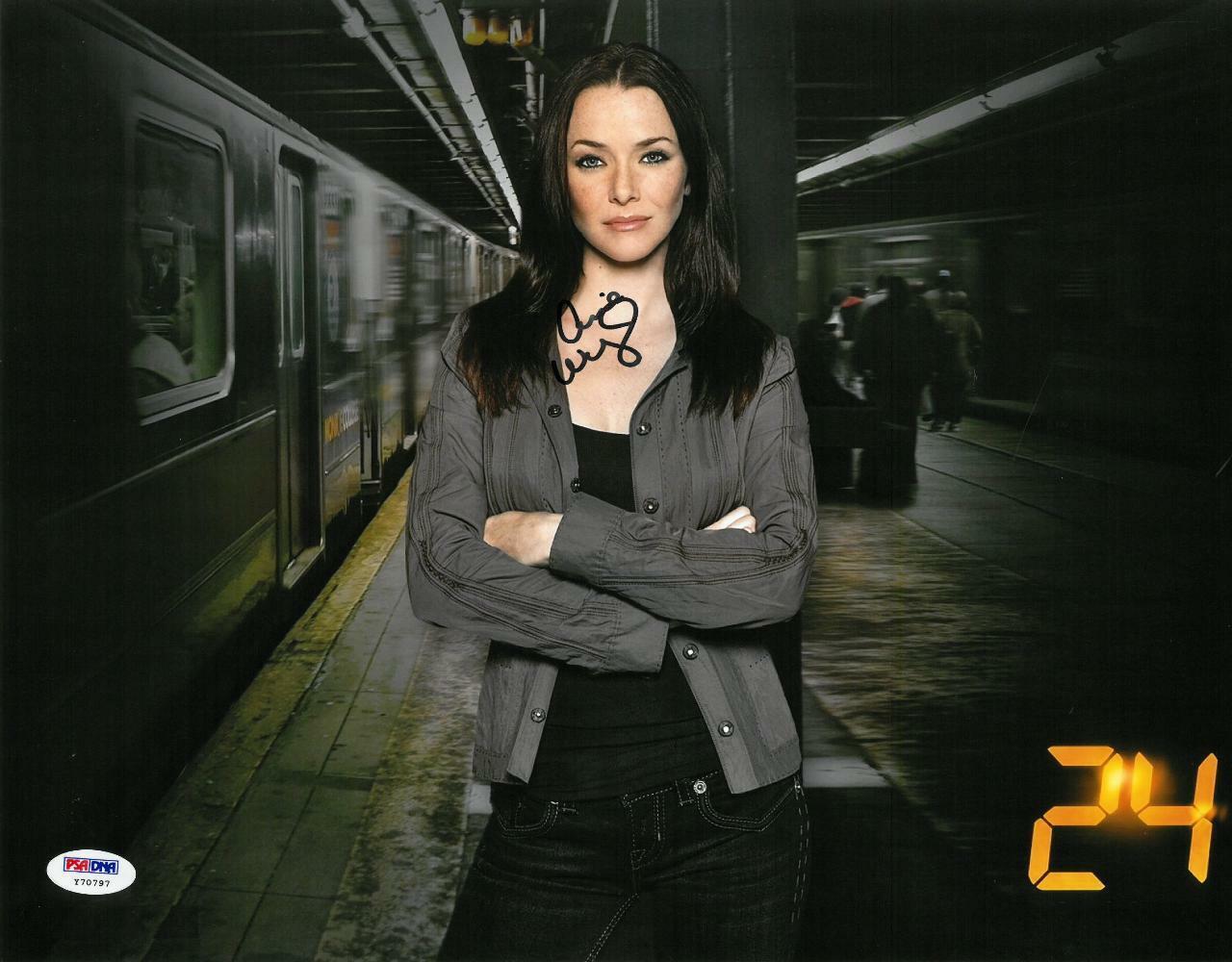 Annie Wersching Signed 24 Authentic Autographed 11x14 Photo Poster painting PSA/DNA #Y70797