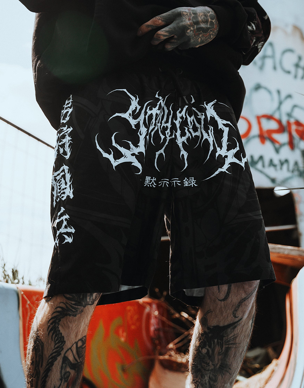 Men's Printed Beach Shorts