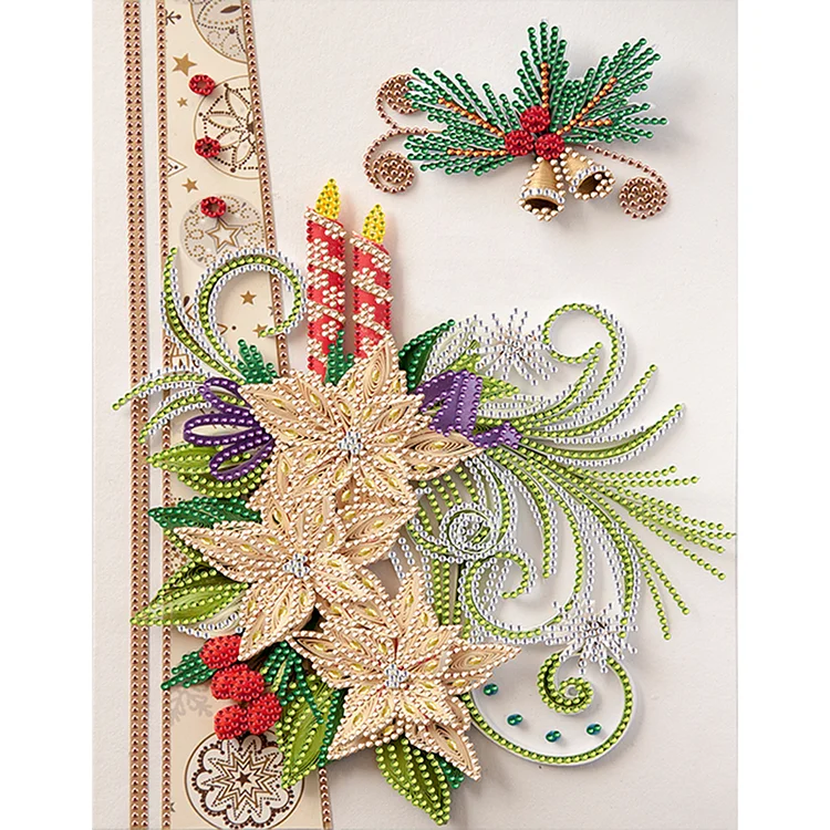 Partial Special-Shaped Diamond Painting - Quilling Paper 30*40CM