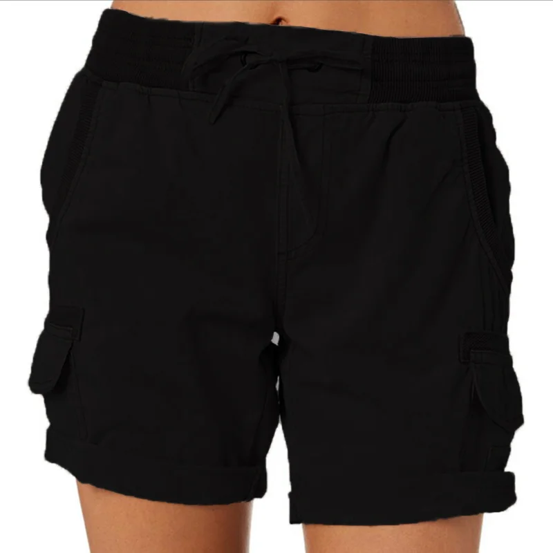 High Waist Casual Loose Shorts