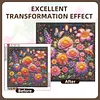 Diamond Painting -DIY Round Drill Flowers(40x40cm)