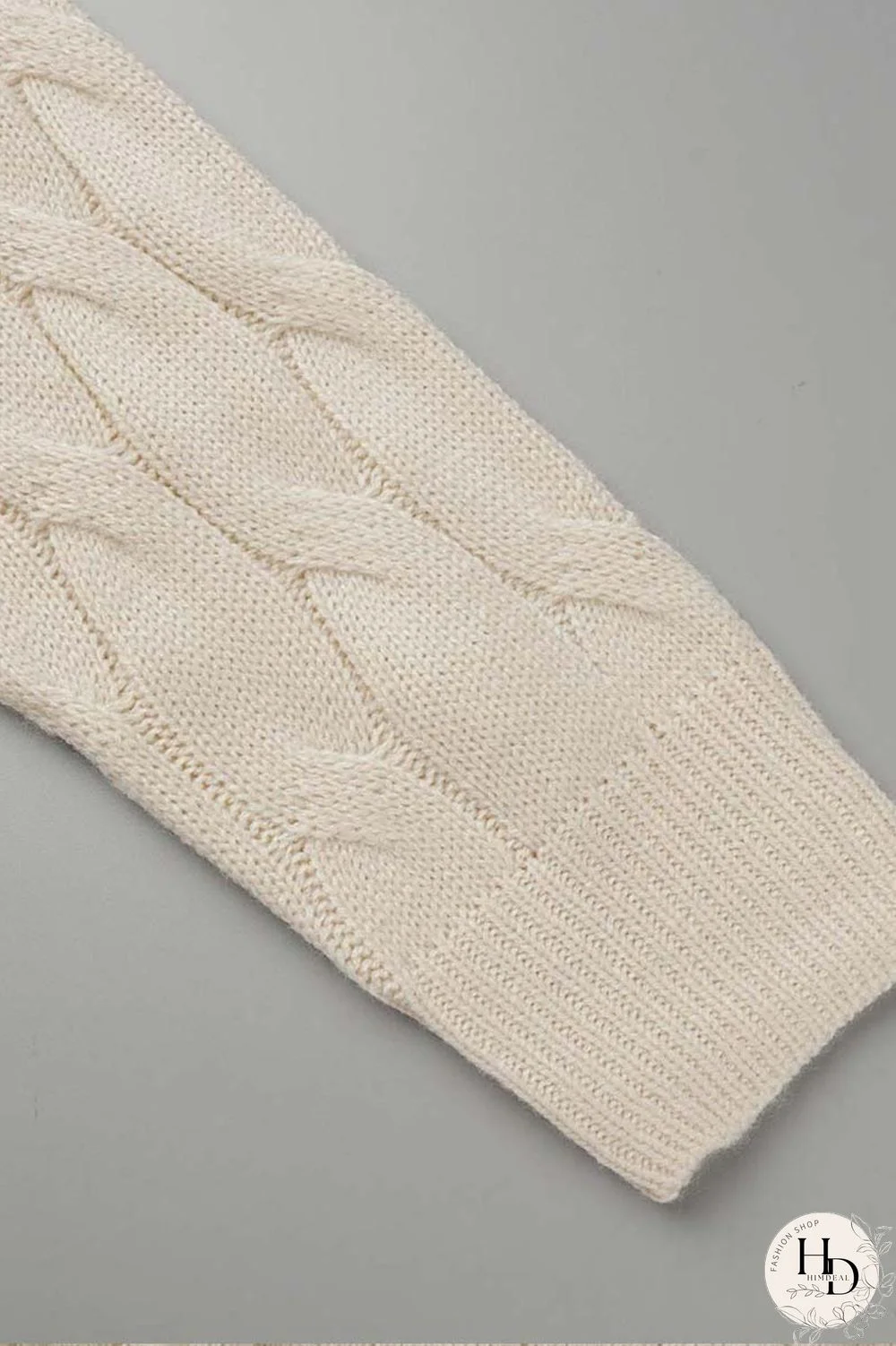 Apricot Casual Slit Mandarin Collar Dresses