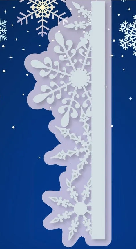 Piggy Craft metal cutting dies cut die mold Winter Christmas Series Scrapbook paper craft knife mould blade punch stencils dies