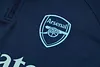 Joyfball 2025/2026 Arsenal Half-Pull Training Suit Royal Blue Football Shirt 1:1 Thai Quality