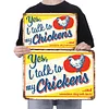 Chicken - Metal Tin Signs(8*12Inch/12*16Inch) - Animal