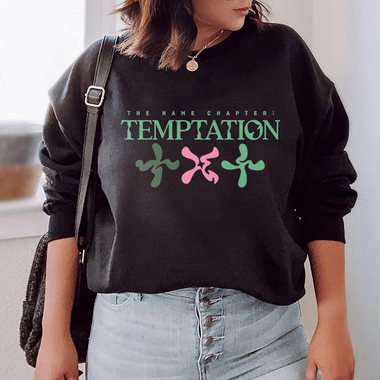 TXT The Name Chapter: TEMPTATION Logo Sweatshirt
