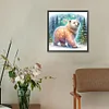 Diamond Painting-DIY Full Round Drill Bear