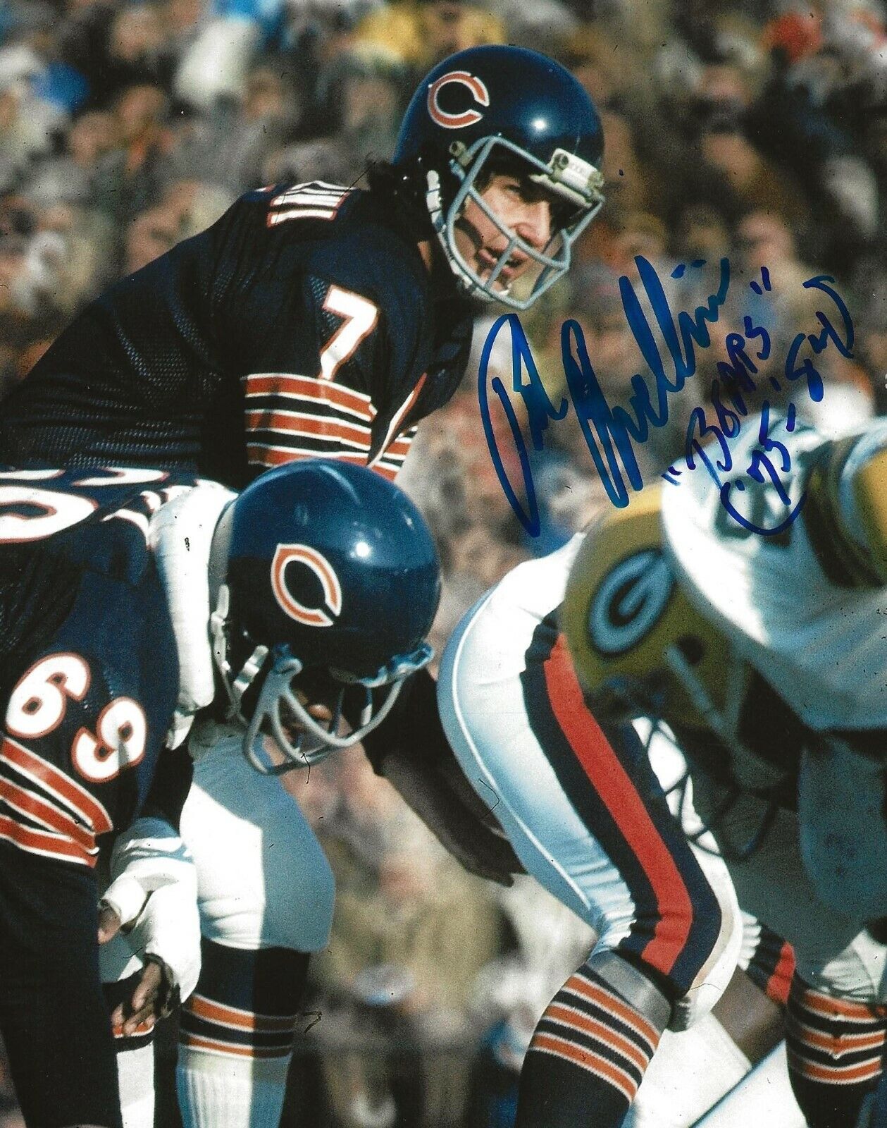 Bob Avellini signed Chicago Bears 8x10 Photo Poster painting autographed 2