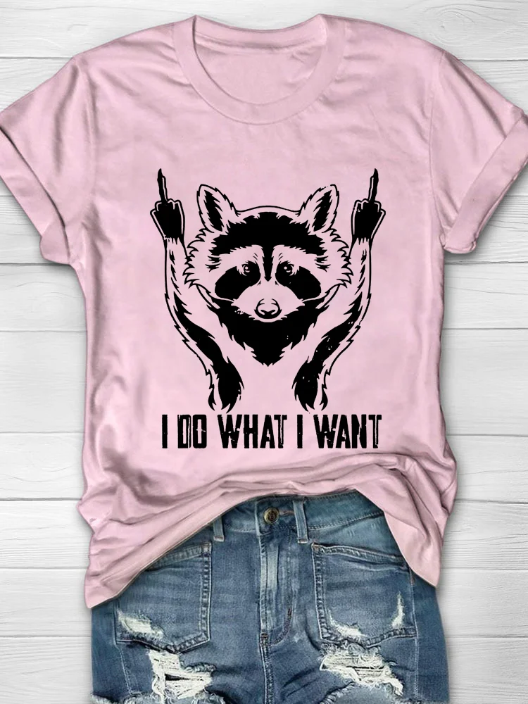 Funny Raccoon T-shirt