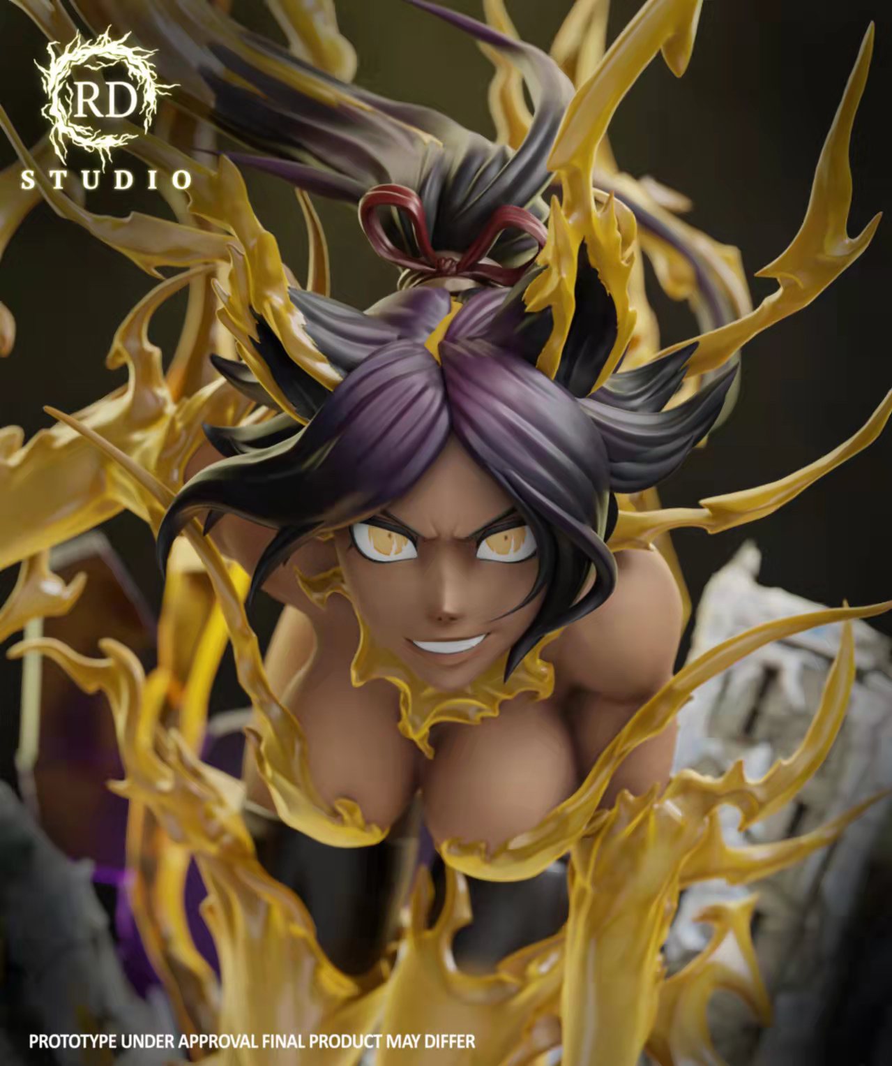 Pre-order】1/4 & 1/6 Scale Shunkō: Raijū Senkei: Shunryū Kokubyō Senki Yoruichi  Shihouin with LED - Bleach Resin Statue - RD Studio